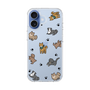 スリムプロテクションケース［ オリジナル - CASEPLAYイヌ総柄 - color ］