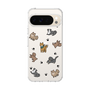 スリムプロテクションケース［ オリジナル - CASEPLAYイヌ総柄 - color ］