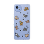 スリムプロテクションケース［ オリジナル - CASEPLAYイヌ総柄 - color ］