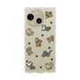 スリムプロテクションケース［ オリジナル - CASEPLAYイヌ総柄 - color ］