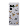 スリムプロテクションケース［ オリジナル - CASEPLAYイヌ総柄 - color ］