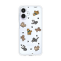 スリムプロテクションケース［ オリジナル - CASEPLAYイヌ総柄 - color ］