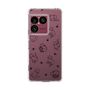 スリムプロテクションケース［ オリジナル - CASEPLAYネコ総柄 - black ］