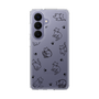 スリムプロテクションケース［ オリジナル - CASEPLAYネコ総柄 - black ］