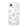 スリムプロテクションケース［ オリジナル - CASEPLAYイヌ総柄 - black ］