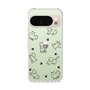 スリムプロテクションケース［ オリジナル - CASEPLAYイヌ総柄 - black ］