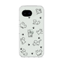 スリムプロテクションケース［ オリジナル - CASEPLAYイヌ総柄 - black ］