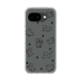 スリムプロテクションケース［ オリジナル - CASEPLAYイヌ総柄 - black ］