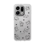 スリムプロテクションケース［ オリジナル - CASEPLAYイヌ総柄 - black ］