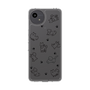 スリムプロテクションケース［ オリジナル - CASEPLAYイヌ総柄 - black ］