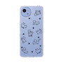 スリムプロテクションケース［ オリジナル - CASEPLAYイヌ総柄 - black ］