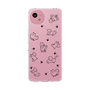スリムプロテクションケース［ オリジナル - CASEPLAYイヌ総柄 - black ］