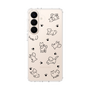 スリムプロテクションケース［ オリジナル - CASEPLAYイヌ総柄 - black ］