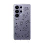 スリムプロテクションケース［ オリジナル - CASEPLAYイヌ総柄 - black ］