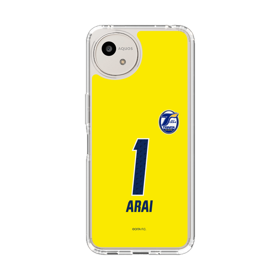 スリムプロテクションケース［ 大分トリニータ - ユニフォーム - #1 新井 栄聡 ］