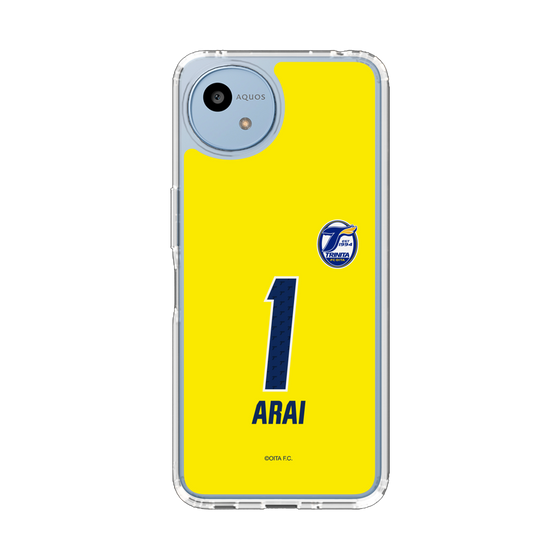 スリムプロテクションケース［ 大分トリニータ - ユニフォーム - #1 新井 栄聡 ］