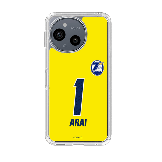 スリムプロテクションケース［ 大分トリニータ - ユニフォーム - #1 新井 栄聡 ］