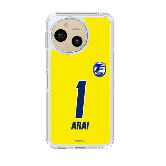 スリムプロテクションケース［ 大分トリニータ - ユニフォーム - #1 新井 栄聡 ］