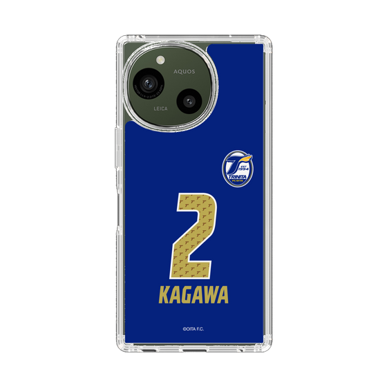 スリムプロテクションケース［ 大分トリニータ - ユニフォーム - #2 香川 勇気 ］