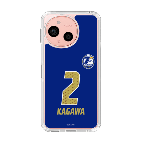 スリムプロテクションケース［ 大分トリニータ - ユニフォーム - #2 香川 勇気 ］