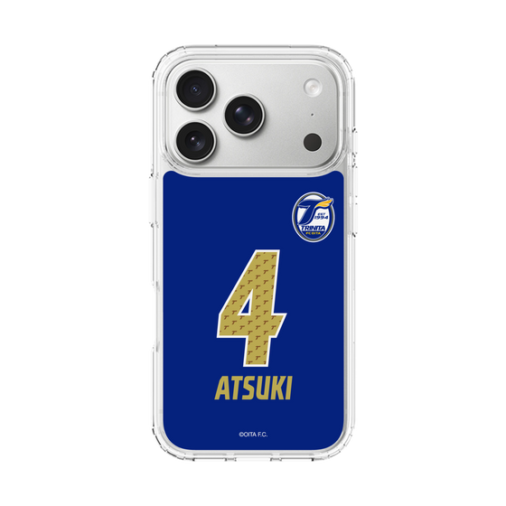 スリムプロテクションケース［ 大分トリニータ - ユニフォーム - #4 薩川 淳貴 ］