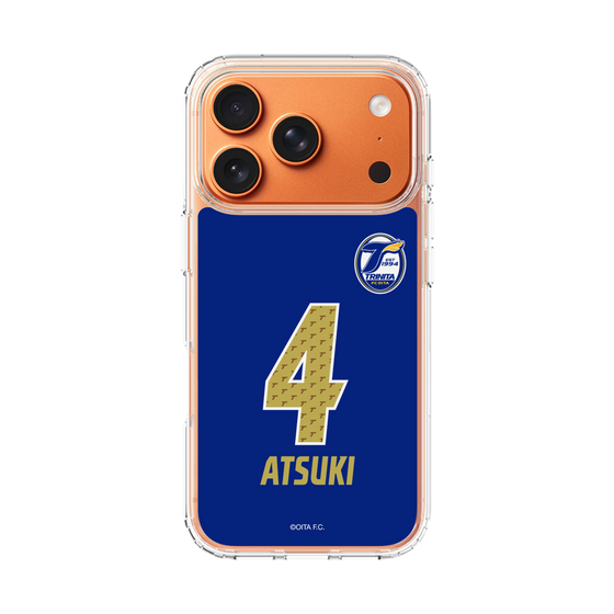 スリムプロテクションケース［ 大分トリニータ - ユニフォーム - #4 薩川 淳貴 ］