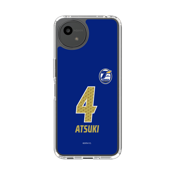 スリムプロテクションケース［ 大分トリニータ - ユニフォーム - #4 薩川 淳貴 ］