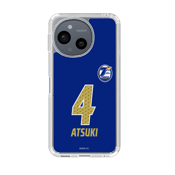 スリムプロテクションケース［ 大分トリニータ - ユニフォーム - #4 薩川 淳貴 ］