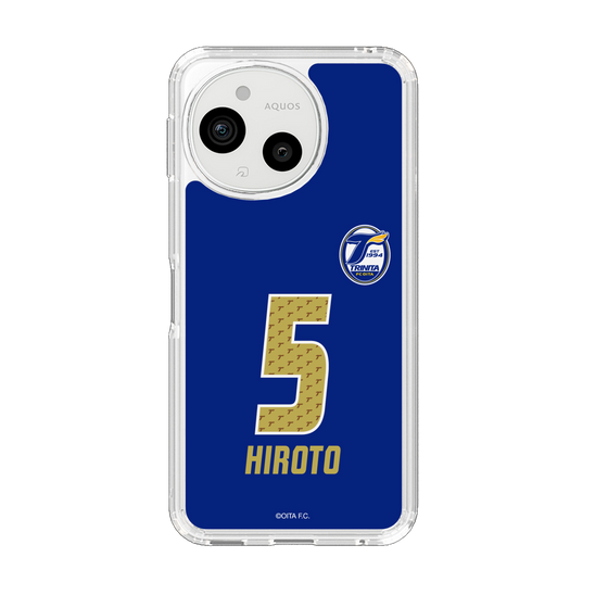 スリムプロテクションケース［ 大分トリニータ - ユニフォーム - #5 中川 寛斗 ］