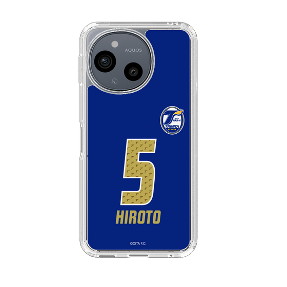 スリムプロテクションケース［ 大分トリニータ - ユニフォーム - #5 中川 寛斗 ］