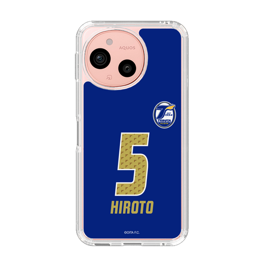 スリムプロテクションケース［ 大分トリニータ - ユニフォーム - #5 中川 寛斗 ］