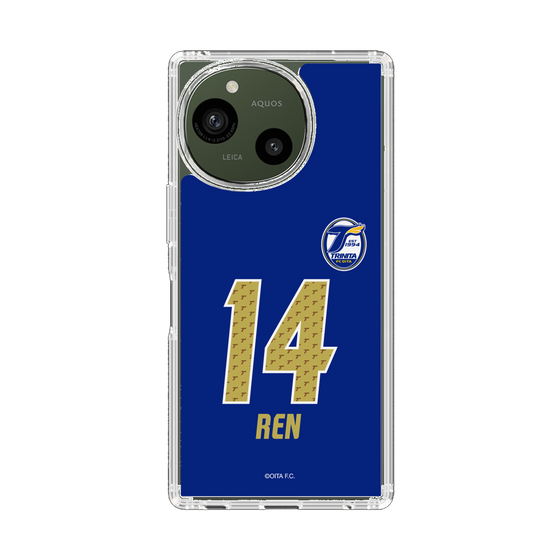 スリムプロテクションケース［ 大分トリニータ - ユニフォーム - #14 池田 廉 ］