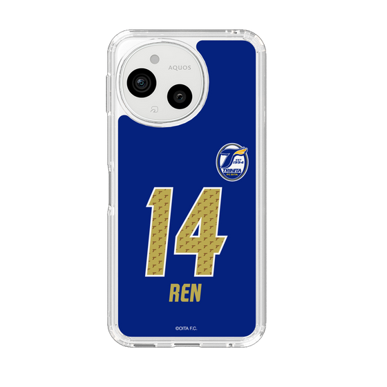 スリムプロテクションケース［ 大分トリニータ - ユニフォーム - #14 池田 廉 ］