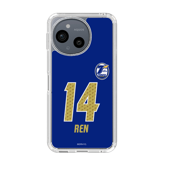 スリムプロテクションケース［ 大分トリニータ - ユニフォーム - #14 池田 廉 ］