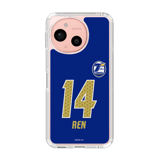 スリムプロテクションケース［ 大分トリニータ - ユニフォーム - #14 池田 廉 ］