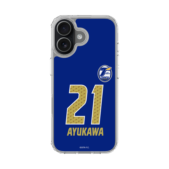 スリムプロテクションケース［ 大分トリニータ - ユニフォーム - #21 鮎川 峻 ］