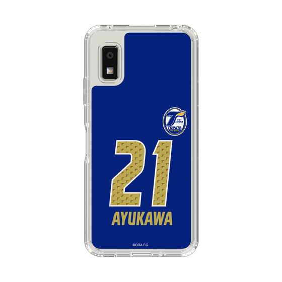スリムプロテクションケース［ 大分トリニータ - ユニフォーム - #21 鮎川 峻 ］