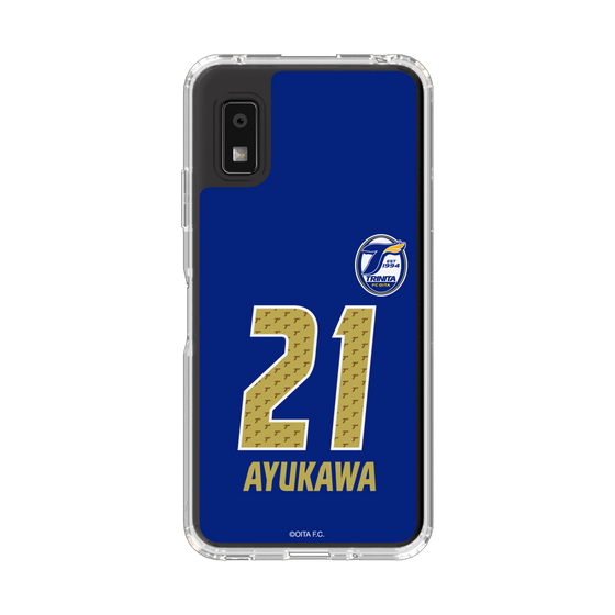スリムプロテクションケース［ 大分トリニータ - ユニフォーム - #21 鮎川 峻 ］