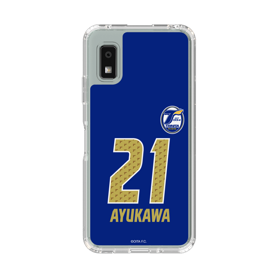 スリムプロテクションケース［ 大分トリニータ - ユニフォーム - #21 鮎川 峻 ］