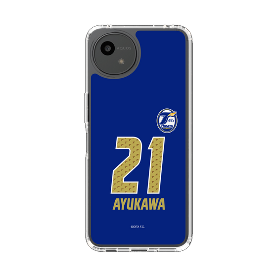 スリムプロテクションケース［ 大分トリニータ - ユニフォーム - #21 鮎川 峻 ］
