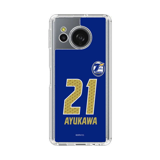 スリムプロテクションケース［ 大分トリニータ - ユニフォーム - #21 鮎川 峻 ］