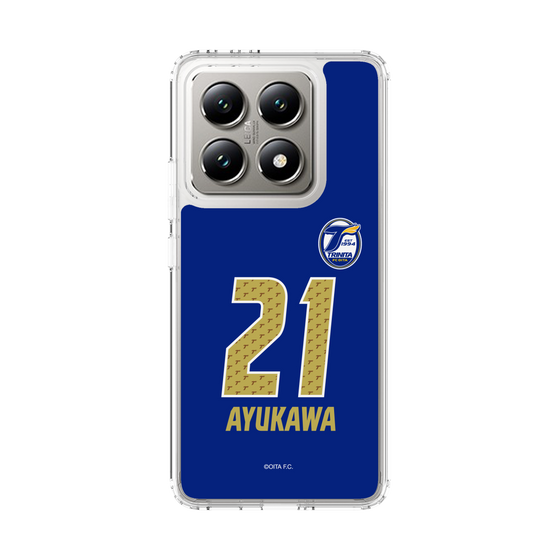 スリムプロテクションケース［ 大分トリニータ - ユニフォーム - #21 鮎川 峻 ］
