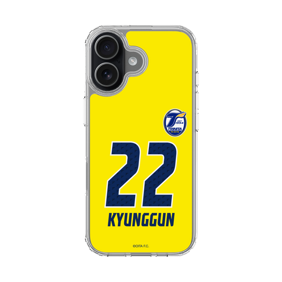 スリムプロテクションケース［ 大分トリニータ - ユニフォーム - #22 ムン キョンゴン ］