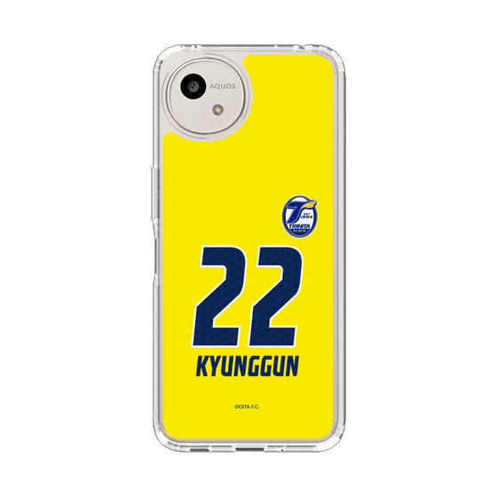 スリムプロテクションケース［ 大分トリニータ - ユニフォーム - #22 ムン キョンゴン ］