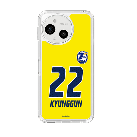 スリムプロテクションケース［ 大分トリニータ - ユニフォーム - #22 ムン キョンゴン ］