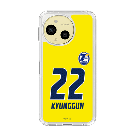 スリムプロテクションケース［ 大分トリニータ - ユニフォーム - #22 ムン キョンゴン ］