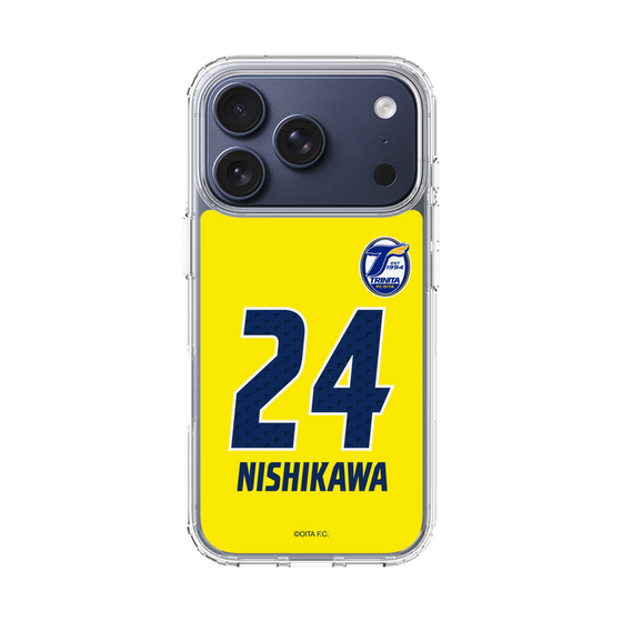 スリムプロテクションケース［ 大分トリニータ - ユニフォーム - #24 西川 幸之介 ］