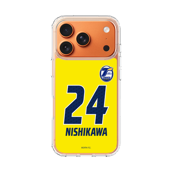 スリムプロテクションケース［ 大分トリニータ - ユニフォーム - #24 西川 幸之介 ］