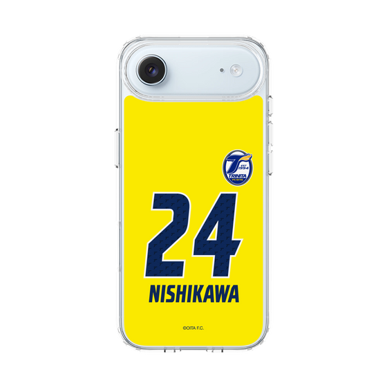 スリムプロテクションケース［ 大分トリニータ - ユニフォーム - #24 西川 幸之介 ］