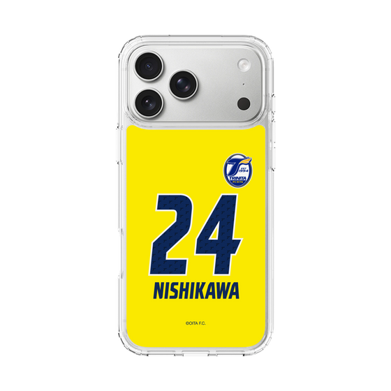 スリムプロテクションケース［ 大分トリニータ - ユニフォーム - #24 西川 幸之介 ］